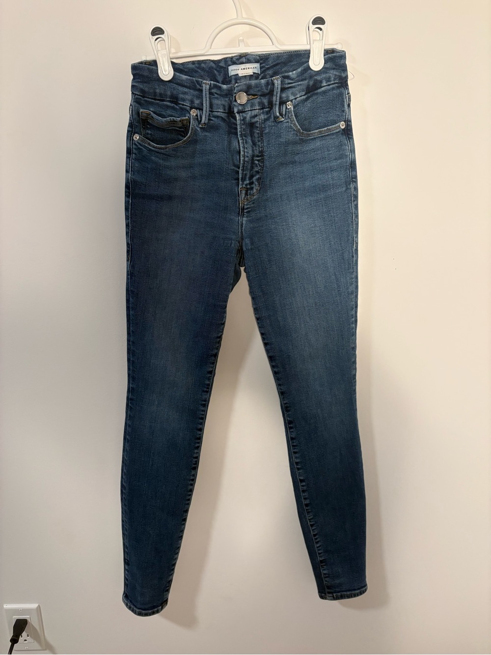 Good American Dark Blue Skinny Jeans